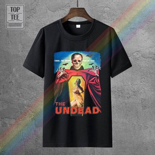 The Undead R.Corman Movie Poster 1957 T Shirt Black Red Blue All Sizes S 4Xl