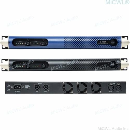Professional Class D 1400W Digital Power Amplifier Dual Channel AMP 1400 Watt 2x700W Hifi Preamplifier