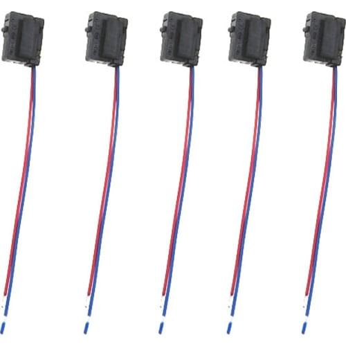 Qty5 Left 3BD998785 Top Drive Link Car Door Lock Micro Switch Wire Pipe Plug For VW Passt B5 Bora Polo Golf MK4 A6 3BD 998 785