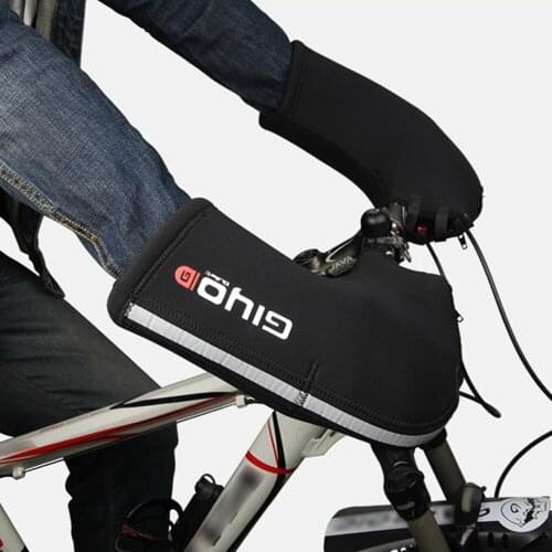 Winter Cycling Bicycle Gloves Wind Rainproof Warm Handlebar Mittens MTB Road Bike Bar Glove Mitts Men Women Sports Gloves