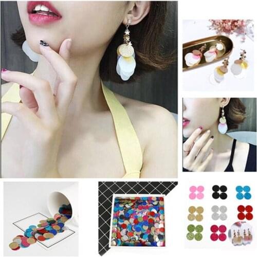 20mm Hole Size 1mm 20g/bag Approx110pcs Glittering Sequins Round Single Hole Arts Crafts Sewing/DIY Apparel Sewing Fabric/Sequin