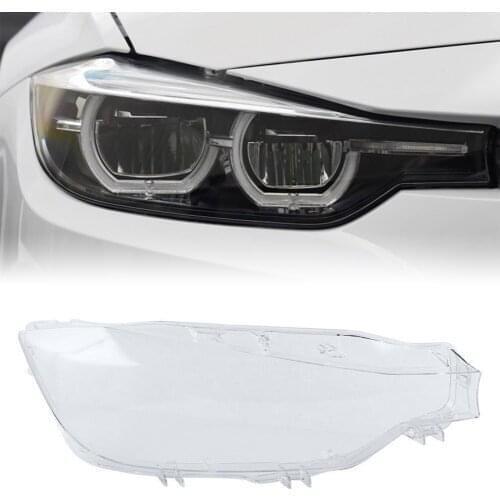 Auto Shell Clear Lampshade Headlight Head Lamp Lens Cover Right For BMW F30 F31 2016 2017 2018 3 Series Auto Accessories