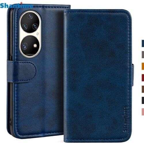Case For Huawei P50 Pro Case Magnetic Wallet Leather Cover For Huawei P50 Pro Snapdragon 888 Stand Coque Phone Cases