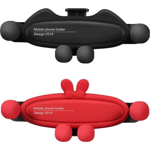 Gravity Car Phone Holder Car Navigation Bracket Car Air Vent Clip Mount No Magnetic Mobile Phone Holder GPS Stand