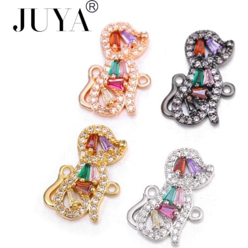 JUYA Multicolor DIY jewelry gold bracelet for women Accessories CZ digital jewelry making chain back to the future jewelry