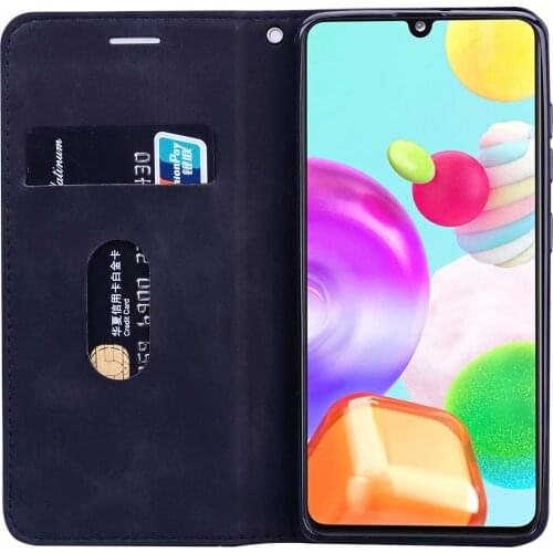 For Samsung A41 Hoesje Leather Wallet Phone Case On For Samsung Galaxy A41 Flip Case For Funda Samsung A41 A 41 SC-41A Dura etui
