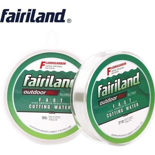 Fluorocarbon Line 100m/109yard monofilament fishing line 3-31LB Carbon Fiber Leader Line Super Strong fly fishing line pesca