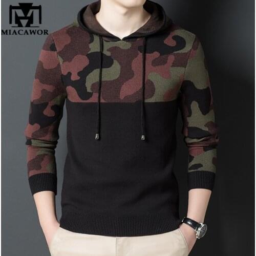 Мужские пуловеры с капюшоном MIACAWOR China At AliExpress