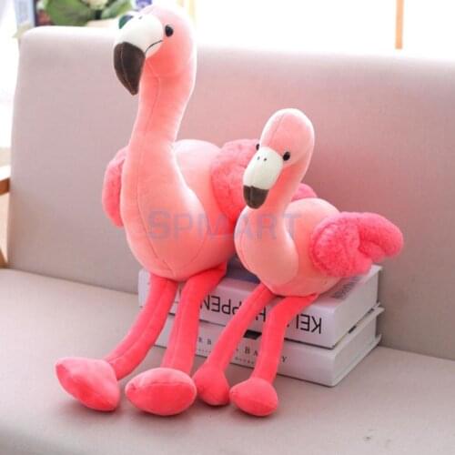 Soft Plush Pink Flamingo Toy Doll Stuffed Animal -Baby Shower Kids Toys Doll Hugging Pillow Boster 10inch 14inch 18inch 20inch