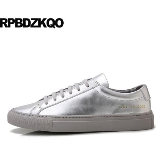 Lace up 46 large size italian trainers designer solid brand luxury fashion men shoes flats 11 sneakers skate casual Italy suede