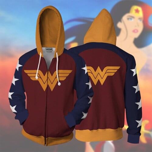 2021 New Design Cool 3d Printed Hoody Suits Sweatshirts for Women Couple Zipper Hoodies Anime Cosplay Costume
