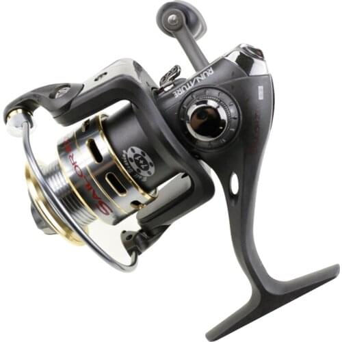 RUNATURE Spinning Fishing Reel Casting Reel for Carp Fishing Bass Fishing Buy One Reel Get One Fishing Lures for Random