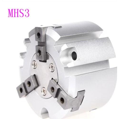 SMC type three-prong pneumatic finger cylinder gripper MHS3-100D