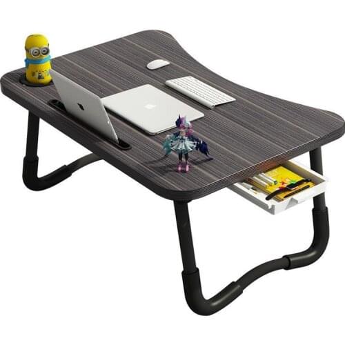 Bed computer desk dormitory bunk lazy foldable small table home bedroom simple desk