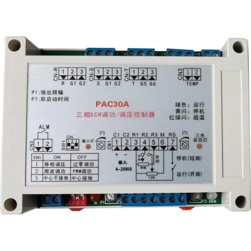 Three phase SCR trigger / trigger board pac30a bidirectional SCR voltage regulator