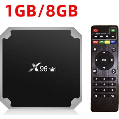 X96 mini Smart Android TV Box 2GB 16GB Android 7.1 Amlogic S905W Quad Core 2.4GHz WiFi 1GB 8GB Set top box Android 9.0