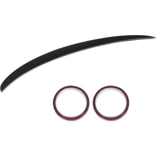 Rear Trunk Spoiler High Kick Trunk Lid Spoiler Carbon Fiber Look for AMG Style Fit for Mercedes-Benz E-Class W213 2017-2020