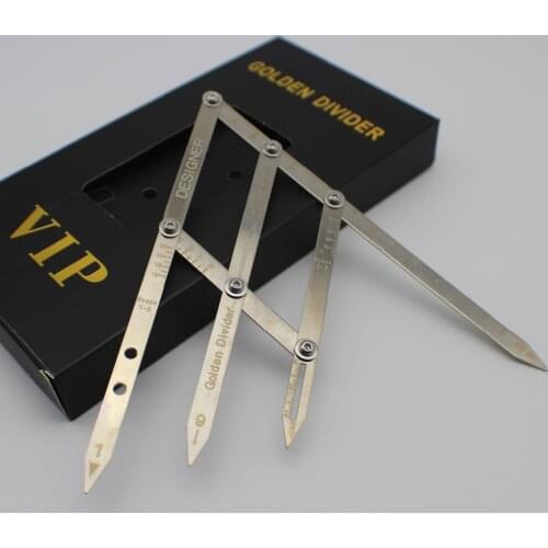 1Set Golden Ratio CALIPERS Eyebrow Microblading Permanent-Makeup Measure Tool Mean Golden Ratio CALIPERS Eyebrow Microblading