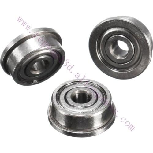 10pcs High-quality Flange Ball Bearings F604ZZ F623ZZ F624ZZ F625ZZ F684ZZ F688ZZ DIY 3D Printers CNC Parts