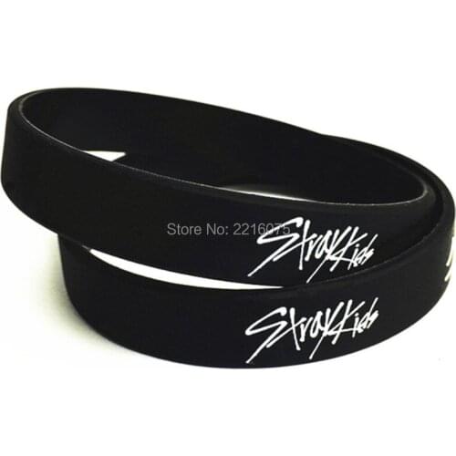 300pcs Stray Kids wristband silicone bracelets free shipping by DHL A