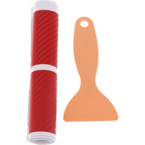 4Pcs 3D Carbon Fiber Car Door Pedal Plate Sticker Sill Scuff Cover