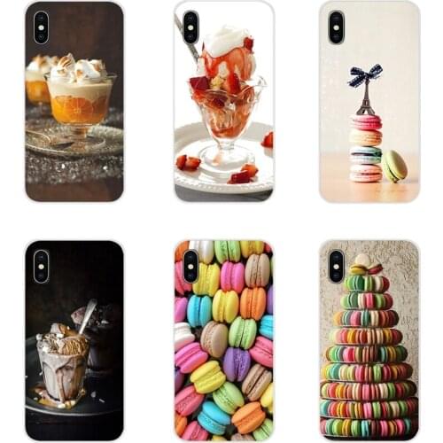 Accessories Phone Cases Covers For Samsung Galaxy S4 S5 MINI S6 S7 edge S8 S9 S10 Plus Note 3 4 5 8 9 dessert ice cream