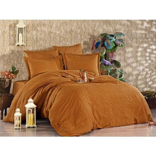 Çeyizdiyarı Vanessa Double Personality Duvet cover set Oxide Yellow