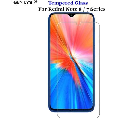 For Xiaomi Redmi Note 8 2021 Clear Tempered Glass 9H 2.5D Premium Screen Protector Protection Film for Redmi Note 7 7s Pro