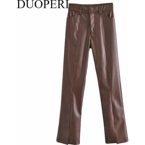 DUOPERI Women's High Waist Pants