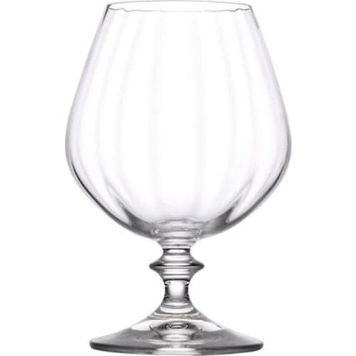 Clear Cognac Brandy or Whiskey Crystal Glasses Snifter for Home, Restaurants and Parties