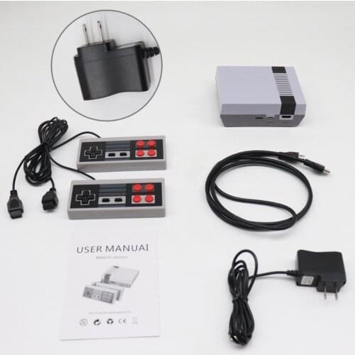 New Portable MINI Video Game Console HDMI Built in 621 Game with TF card Home Game Console For NES Game N/P Output TV