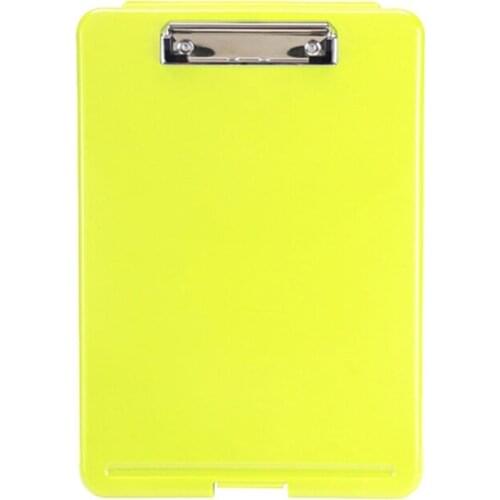 A4 Classic Multifunctional File Folder Organizer Case Plastic Clipboard Storage Box Pen Holder Office Supplies Stationery