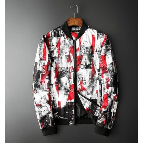 Jaqueta Masculina Spring Jacquard Bomber Jackets Men Clothes Luxury Bomber Outfit Jacket Outfit Club Bar Coat Men Casaca Hombre