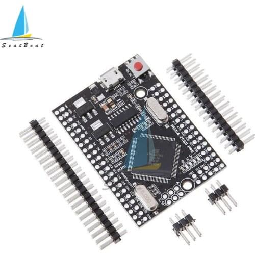 Mega 2560 PRO MINI 5V (Embed) CH340G ATmega2560-16AU with Male Pinheaders Compatible for arduino Mega 2560 Development Board
