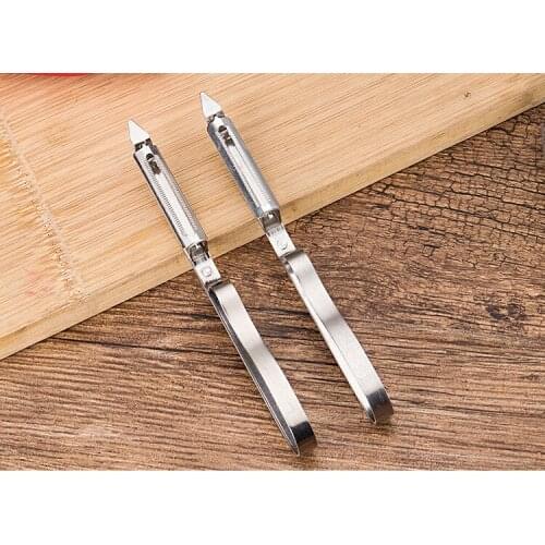 Multi functional stainless steel peeler fruit potato peeler melon planer kitchen tools