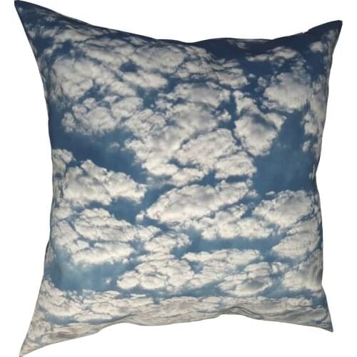 Cumulus sky wonder pillow cover fashion sofa bedroom color home decoration pillow white cloud sky pillow