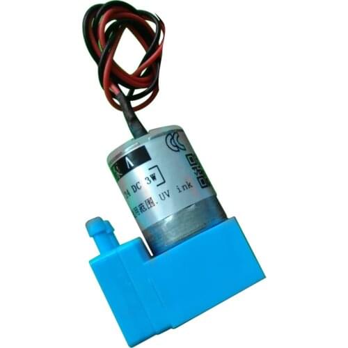KHF small ink pump 24VDC 3W 4.5w 200-300ML/min Micro diaphragm liquid pump for large format Eco Solvent printers