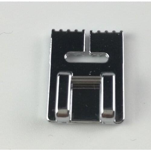 New 1pc Presser Foot Household Sewing Machine Parts Presser Foot Pintuck Foot 9 Grooves Tucker Presser Foot costura