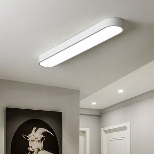 New Led Ceiling Long Wall Lamp Concise Style Acrylic Corridor Light Modern Simple Staircase Balcony Lighting for Living Room