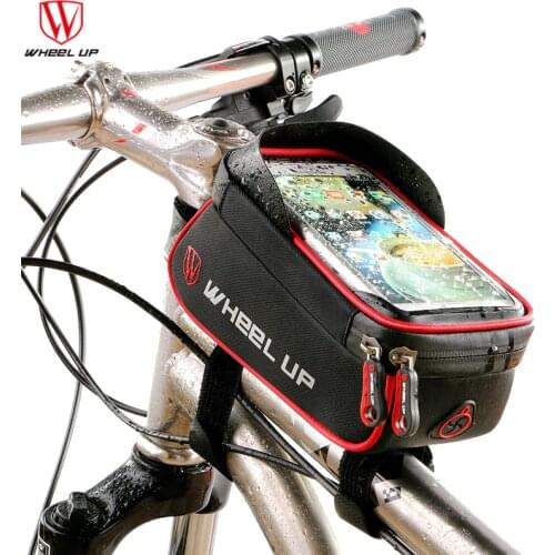 WHEEL UP Bike bag bicycle basket High capacity Rainproof front saddle Bag MTBTouch Screen Phone Bags Waterproof Cycling bag
