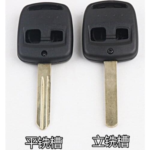 DAKATU Replacement Remote Key Shell Case Fob 2 Button for Subaru Legacy Forester Impreza Outback Remote shell DAT17/NSN14