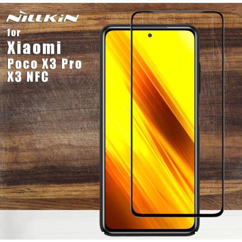 NILLKIN For Xiaomi Poco X3 Pro Glass Screen Protector 9H Pro Xd CP Plus Pro Max Tempered Glass For Poco X3 NFC