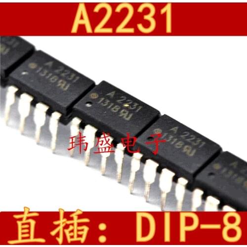 10pcs A2231 HCPL-2231 DIP8