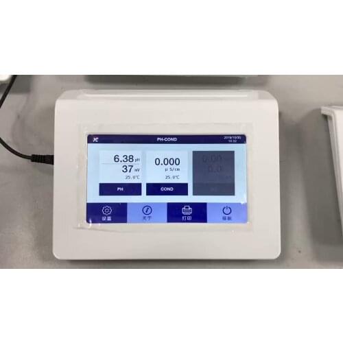 3 Point Calibration High Resolution pH Meter with ATC,Wireless Printing Function