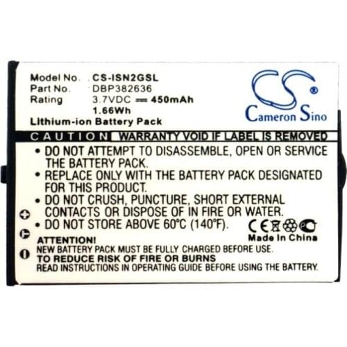 Cameron Sino 450mAh battery for INSIGNIA NS-DA1G DA2G 1GB DA2G 2GB DBP382636 MP3, MP4, PMP Battery
