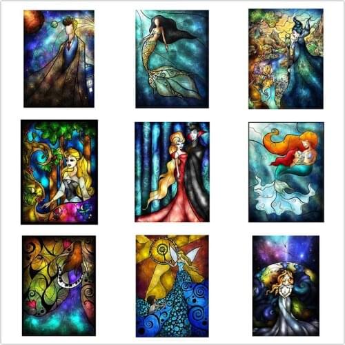 DIY 5D Diamond Painting Disney Cartoon Alice In Wonderland Cross Stitch Embroidery Full Dill Mosaic Home Decor Child Gifts