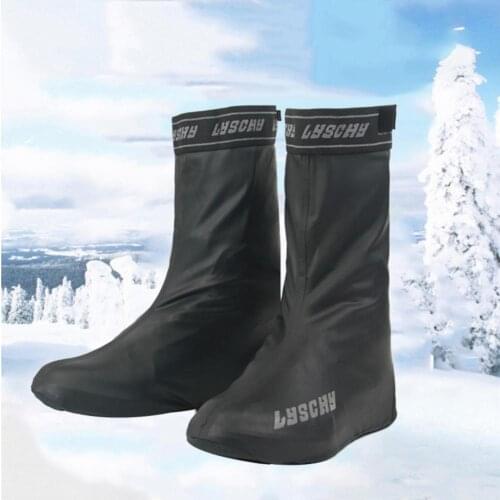 Riding Shoes Cover Motocycle Rainproof Windproof Scooter Thicker Non-slip Waterproof Boots Covers Outdoor Sports Shoe Cover