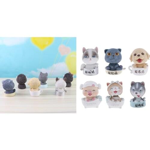 Childhood Memory Bobbing Heads Dogs Car Dash Puppy for Car Vehicle decoration