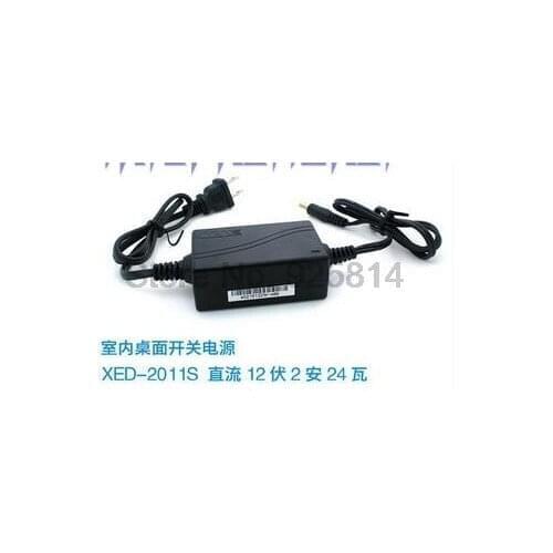 By dhl or ems 200pcs 12V 2A High quality 24W AC / DC Power adapter switching Power supply For CCTV camera or Led Strip Light