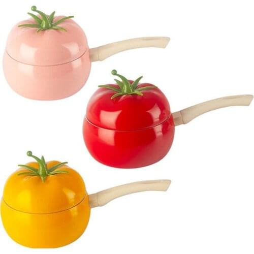 Fruit Tomato Frying Pan Cooking Pot Saucepan Induction Cooker Cookware Nonstick H58C